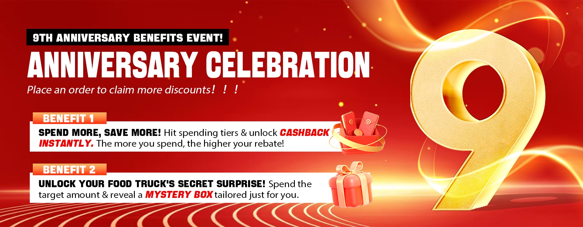 9TH ANNIVERSARY BENEFITS EVENT!