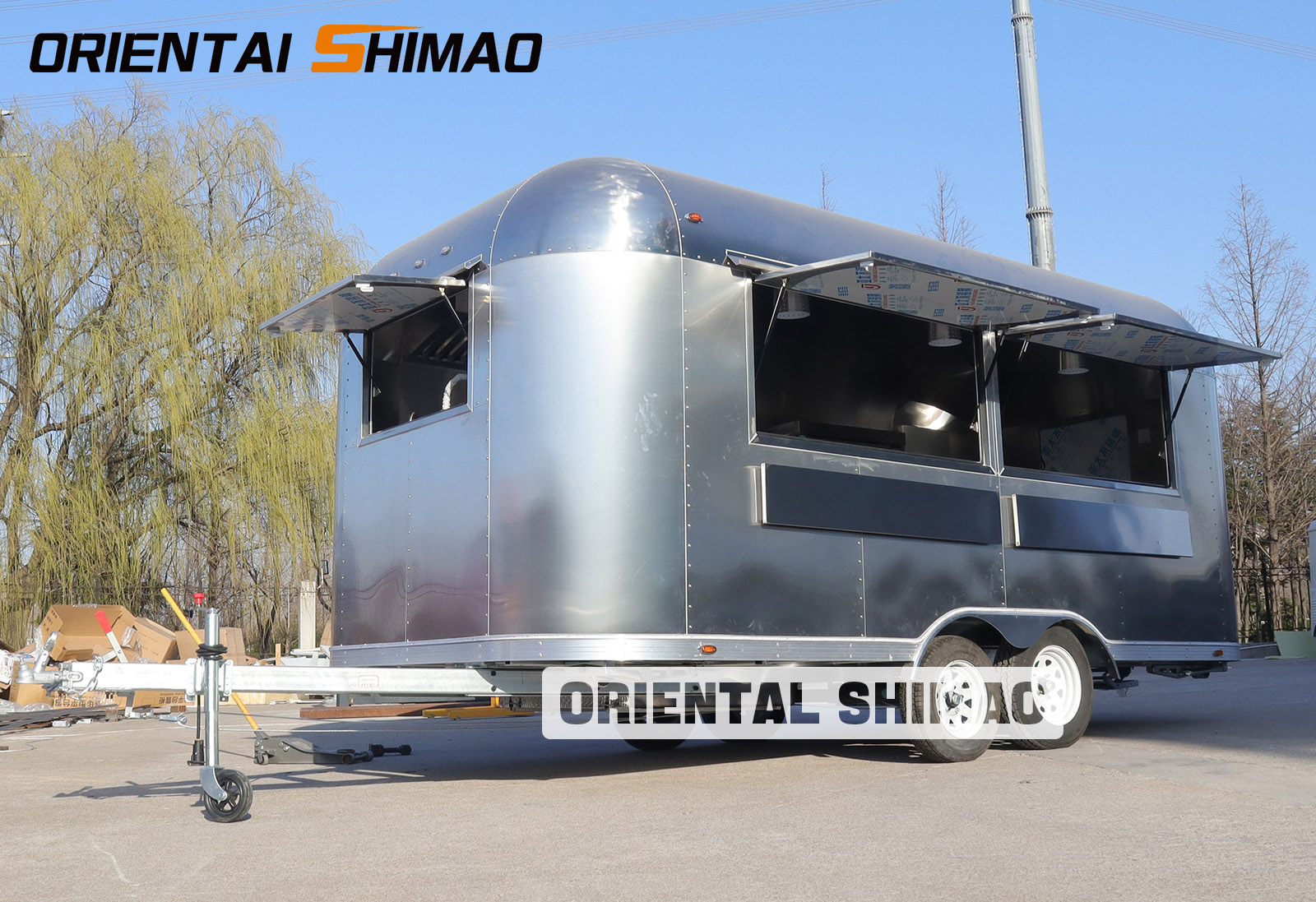 Luxury Industrial Breeze Food Truck