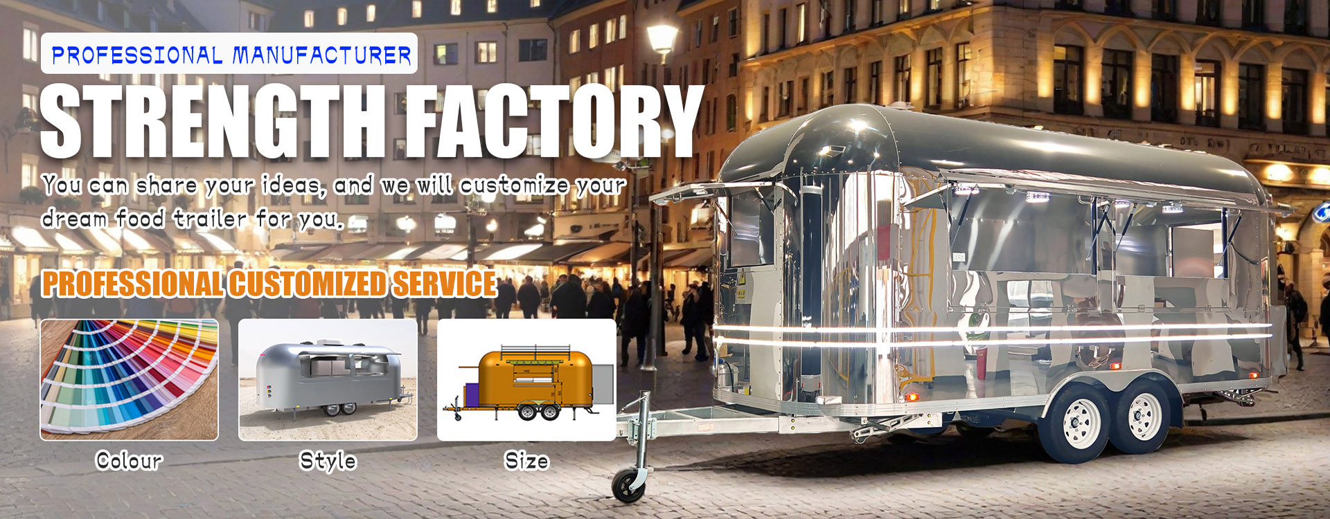FOOD TRAILER MANUFACTURER Truck