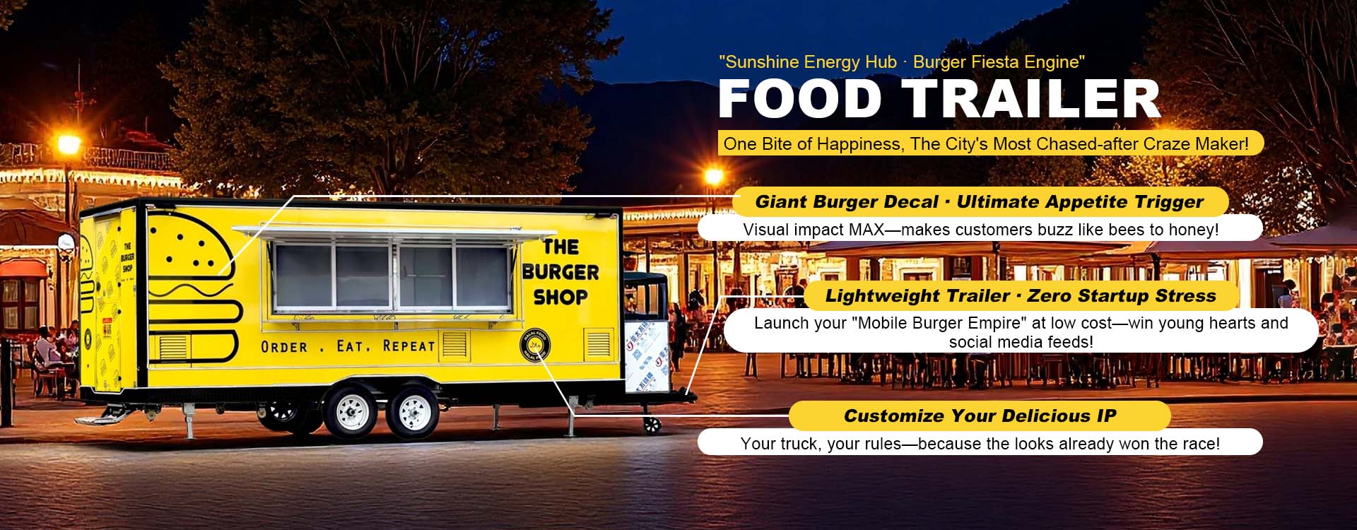 Food Trailer Manufacturer Truck