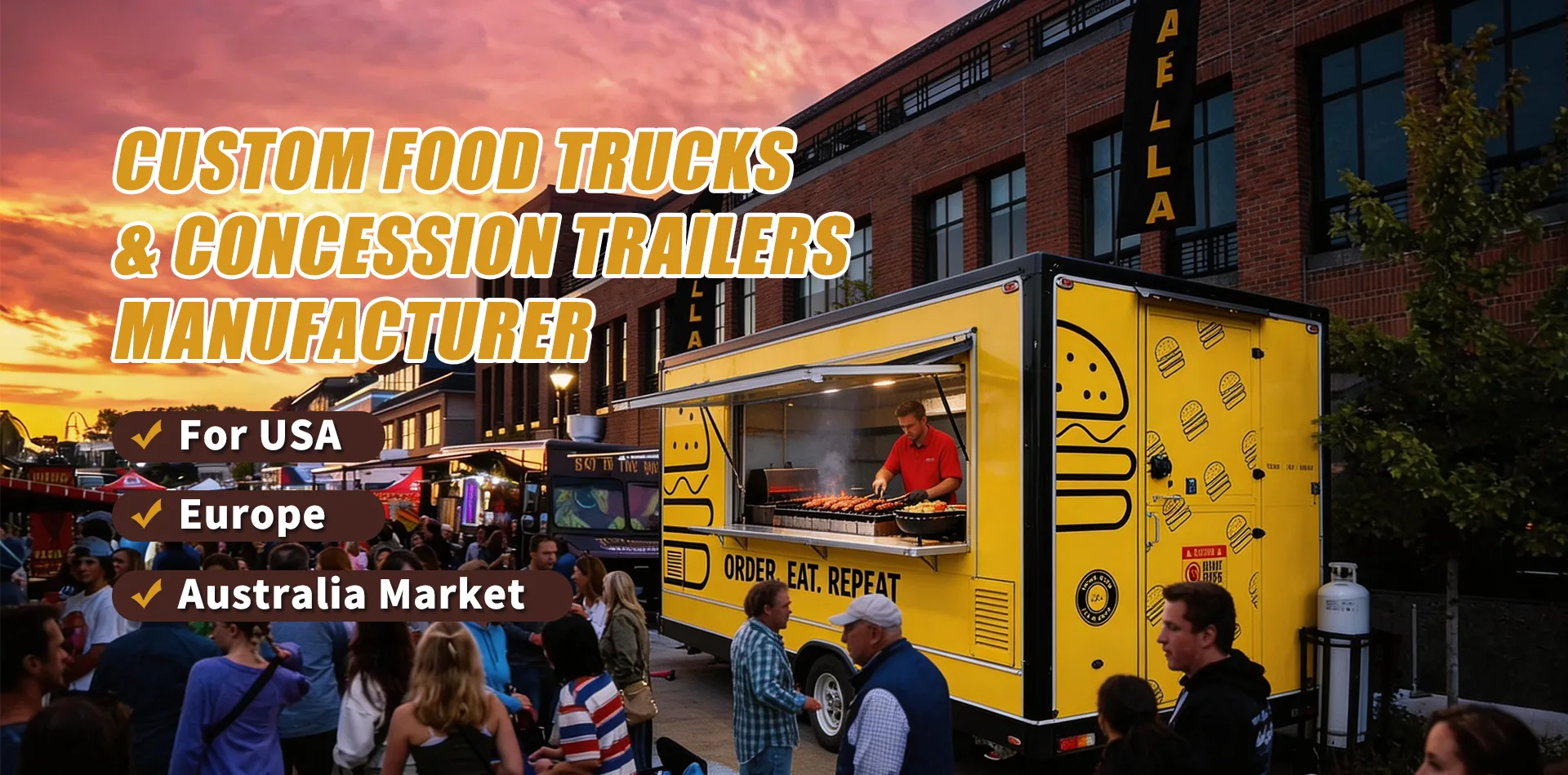 Concession Trailers Manufacturer