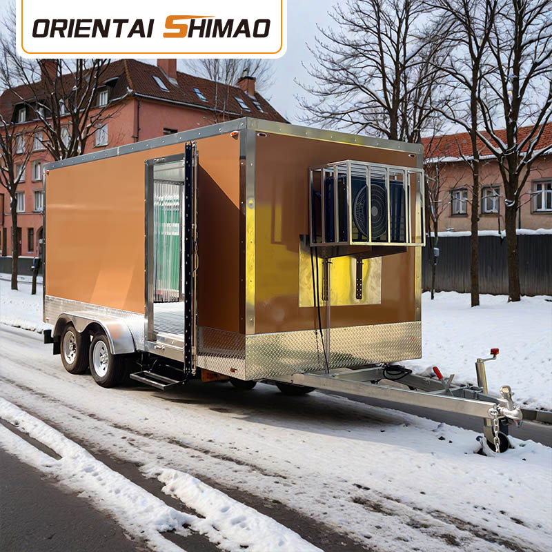 Insulated Freezer Trailer For Extreme Temperatures