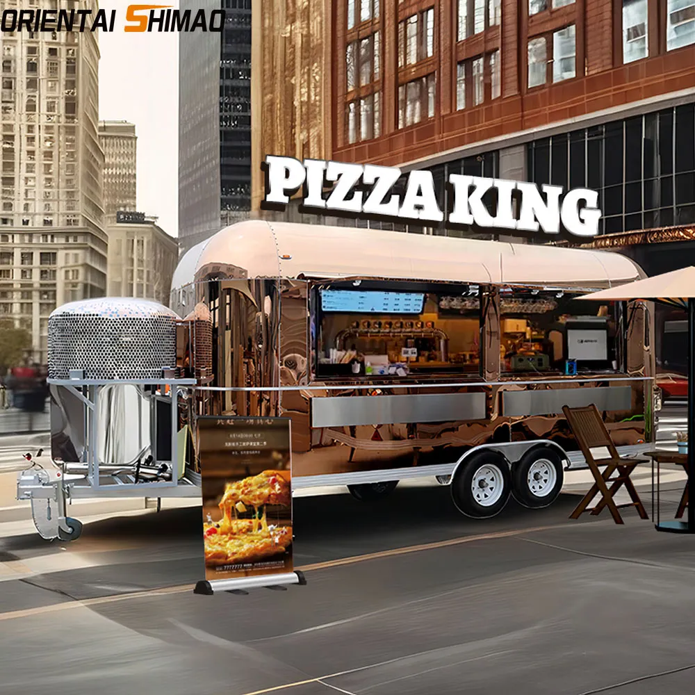 Stainless Steel Food Trailer